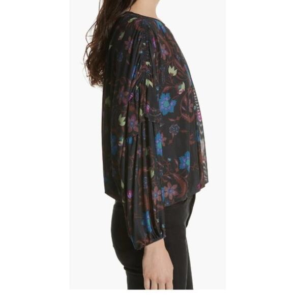 New ~  FREE PEOPLE ~  Wildflower Honey Top Size XS OVERSIZED - Picture 9 of 10